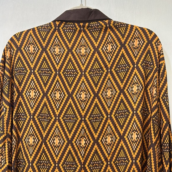 ASOS DESIGN BOTTOM UP CAMP SHIRT MEN RELAXED FIT Sz 3XL - Picture 4 of 10